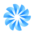 frame flower logo